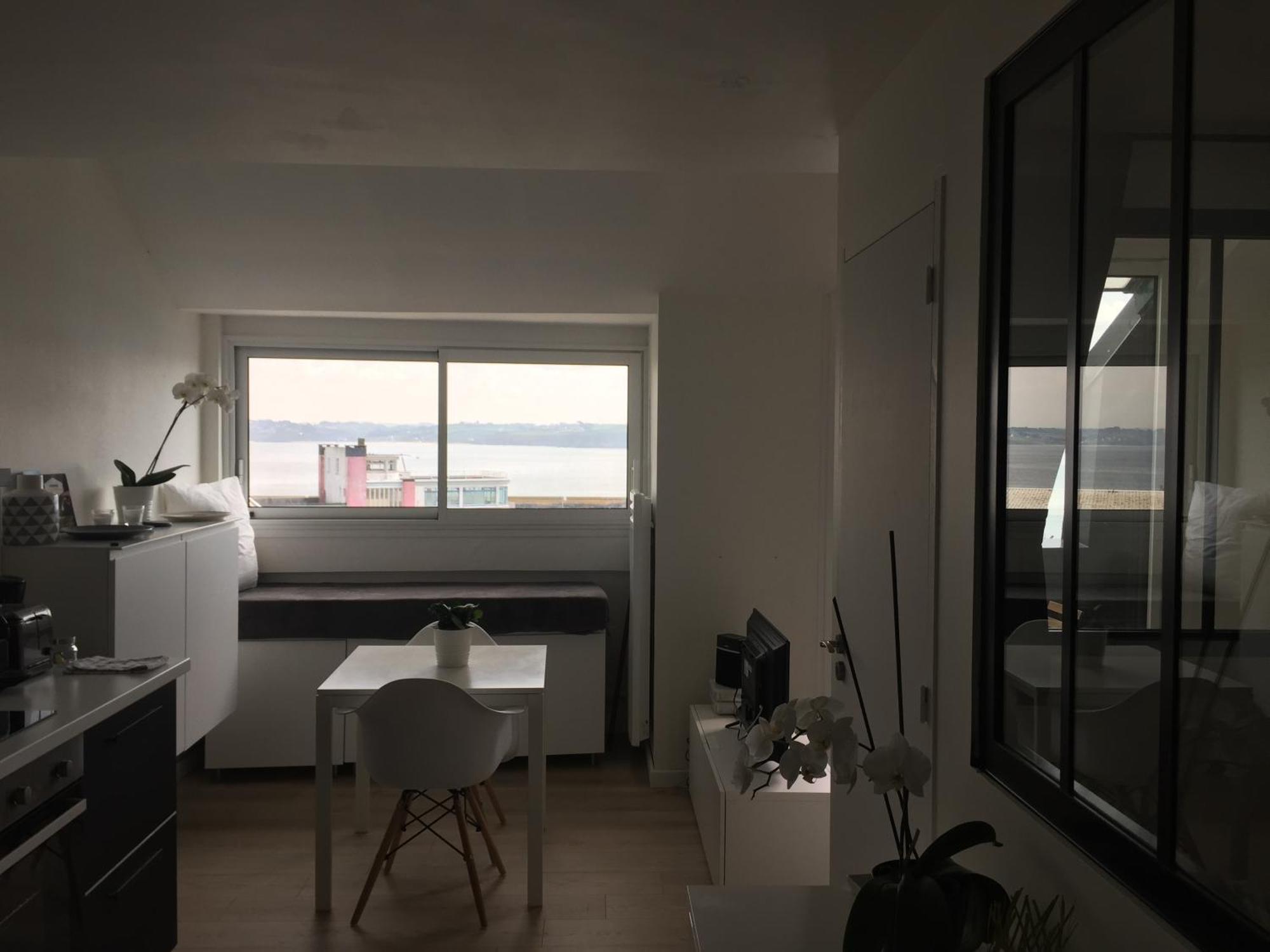 Appartement Design IV - Port Du Rosmeur - 두아르느네 외부 사진